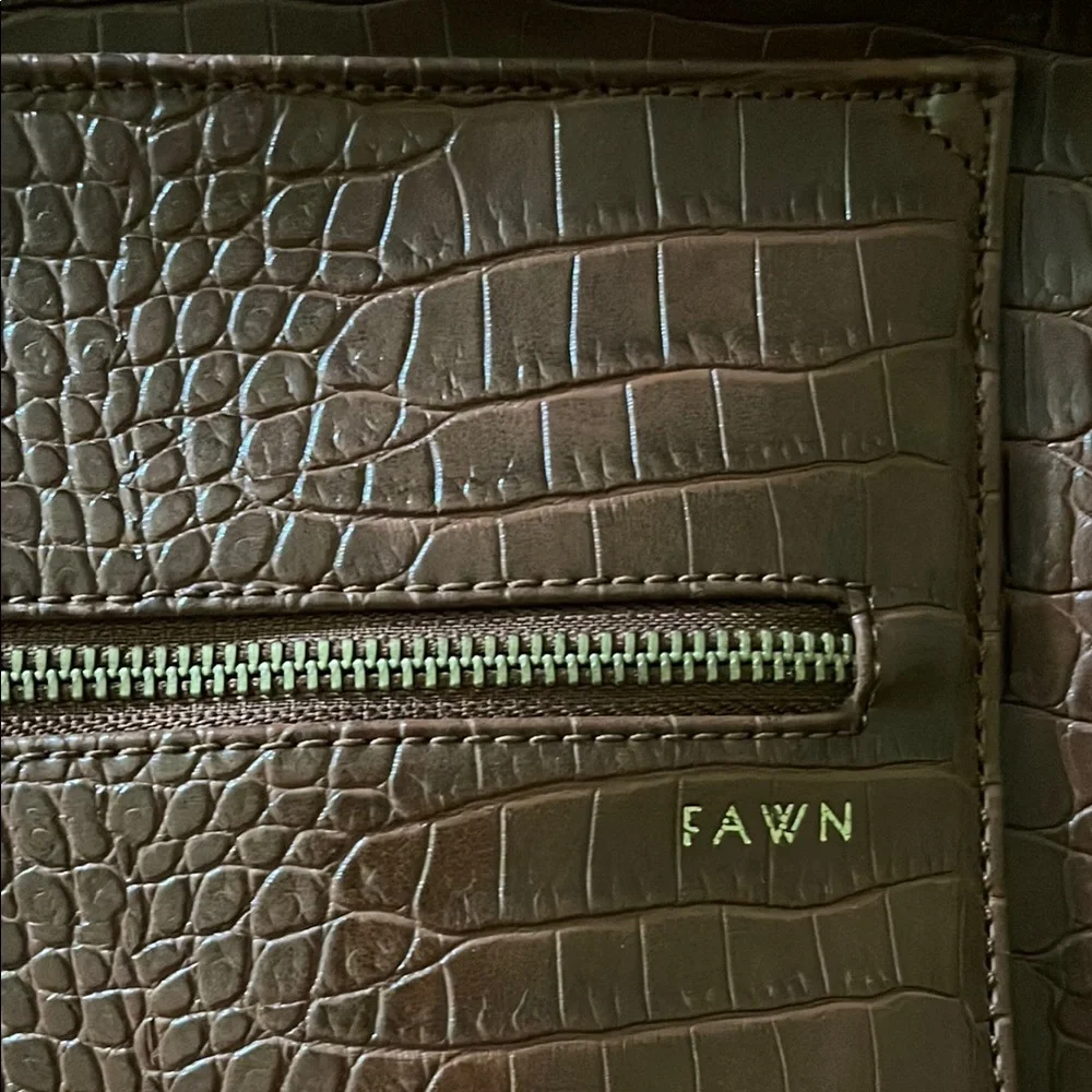 Brown Crocodile Motherhood Bundle Fawn Design